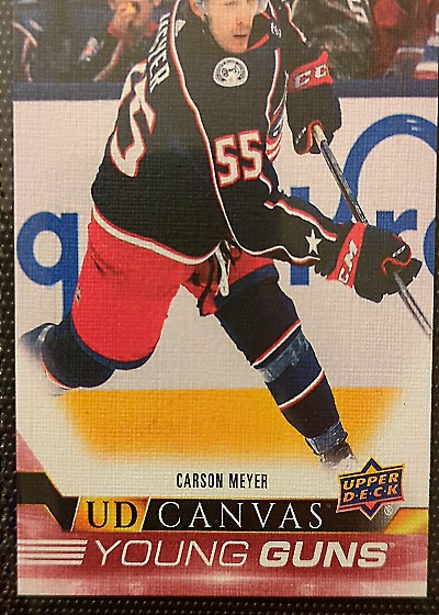 2022 Upper Deck #C118 Carson Meyer — front
