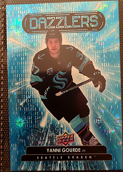2022 Upper Deck #DZ-38 Yanni Gourde — front