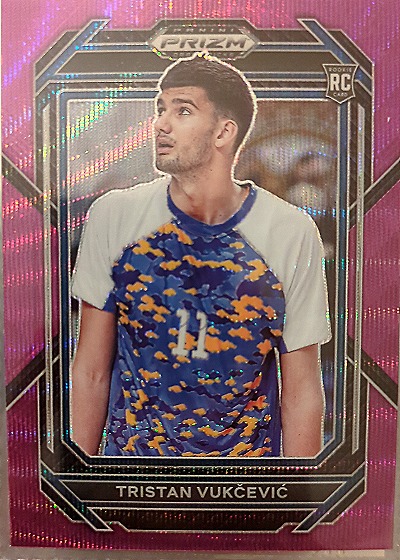 2023 Panini Prizm #38 Tristan Vukcevic — front
