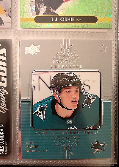 2021 Upper Deck #HR-69 William Eklund — front