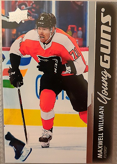 2021 Upper Deck #497 Maxwell Willman — front