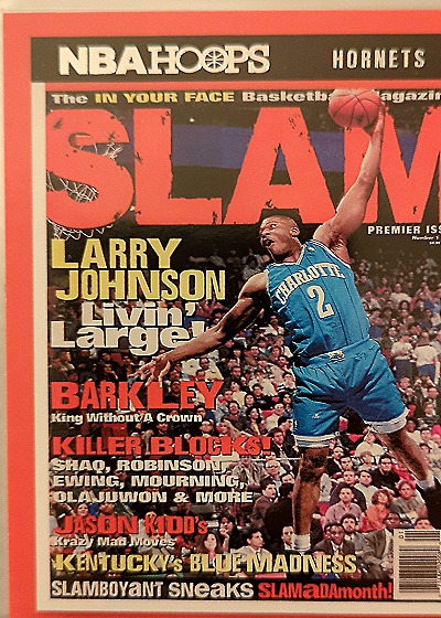 1994 SLAM #1 Larry Johnson — front