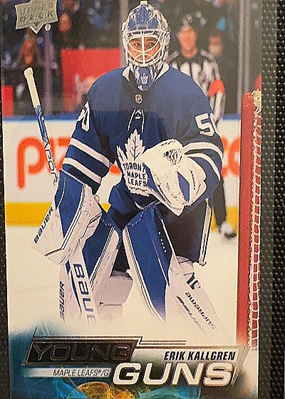 2022 Upper Deck #208 Erik Kallgren — front