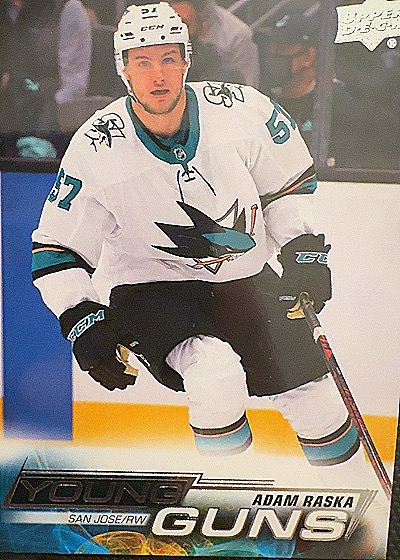 2022 Upper Deck #232 Adam Raska — front