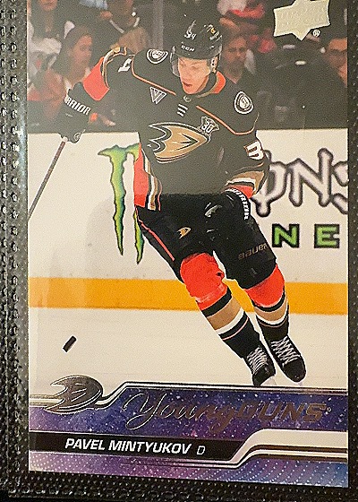 2023 Upper Deck #488 Pavel Mintyukov — front