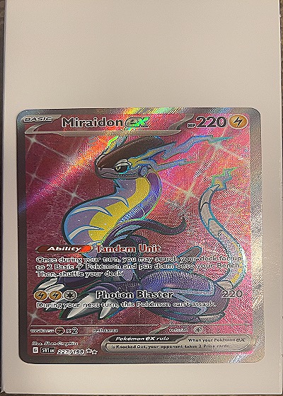 2023 Pokémon #227/198 Miraidon — front