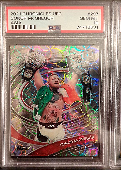 2021 Chronicles #297 Conor McGregor — front