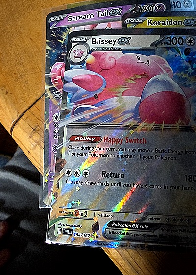 2023 Pokémon #134/167 Blissey EX — front
