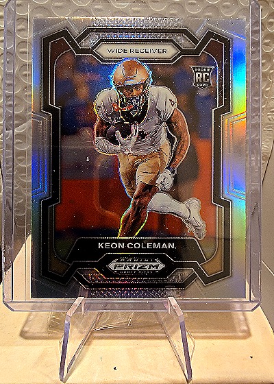2024 Panini Prizm #120 Keon Coleman — front