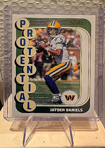 2024 Score #3 Jayden Daniels — front