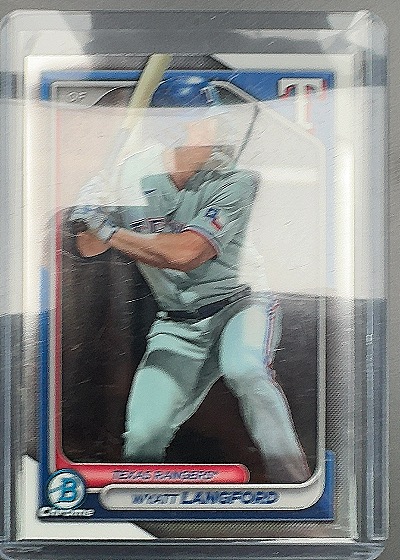 2024 Bowman #BCP-97 Wyatt Langford — front