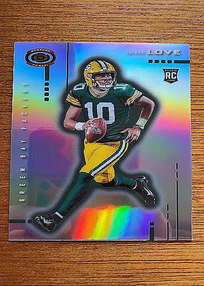2020 Panini Chronicles #D-4 Jordan Love — front