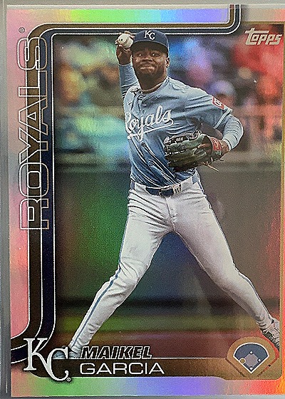 2025 Topps #135 Maikel Garcia — front