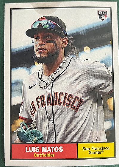 2024 Topps Archives #37 Luis Matos — front