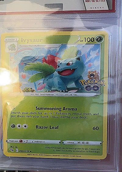 2022 Pokemon GO #002/078 Ivysaur — front