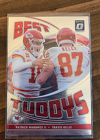 2024 Donruss Optic #16 Patrick Mahomes II, Travis Kelce — front