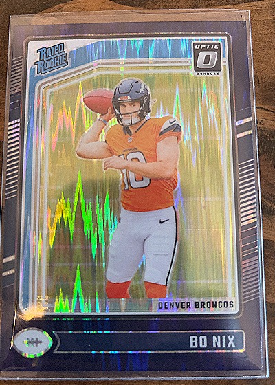 2024 Donruss Optic #209 Bo Nix — front