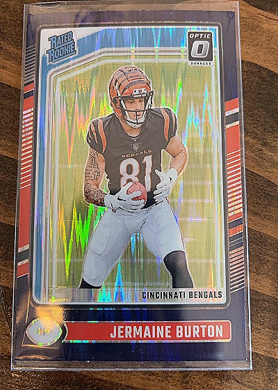 2024 Donruss Optic #251 Jermaine Burton — front