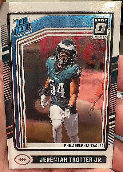 2024 Donruss Optic #250 Jeremiah Trotter Jr. — front