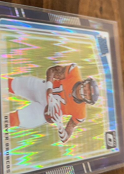 2021 Donruss Optic #211 Javonte Williams — front