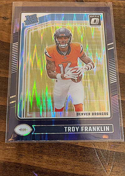2024 Panini Donruss Optic #N/A Troy Franklin — front