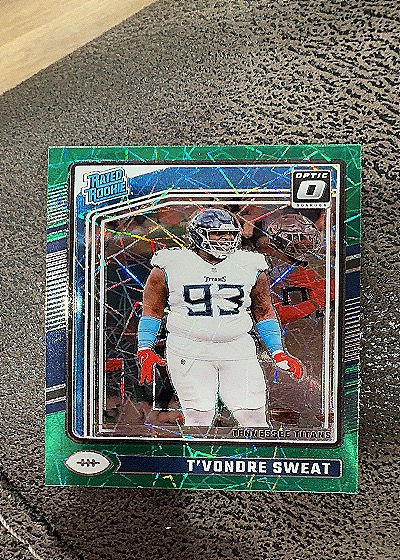 2024 Panini Donruss Optic #295 T'Vondre Sweat — front