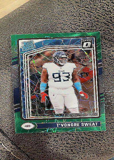 2024 Donruss Optic #N/A Tyvondre Sweat — front