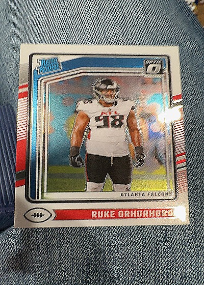 2024 Panini Donruss Optic #287 Ruke Orhorhoro — front