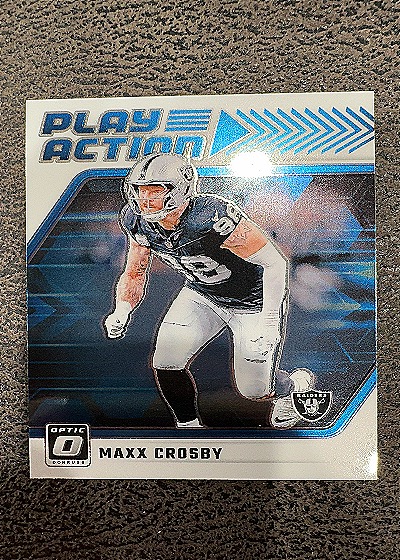 2024 Panini Donruss Optic #18 Maxx Crosby — front