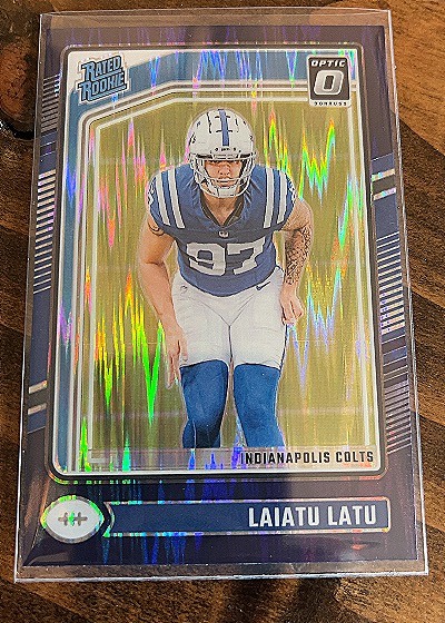 2024 Donruss Optic #267 Laiatu Latu — front