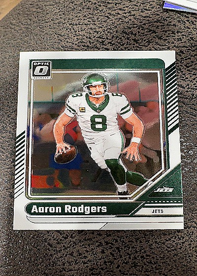 2024 Panini Donruss Optic #N/A Aaron Rodgers — front