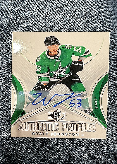 2024 SP #AP-13 Wyatt Johnston — front