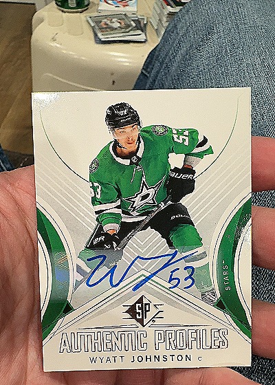 2024 SP Authentic #AP-13 Wyatt Johnston — front