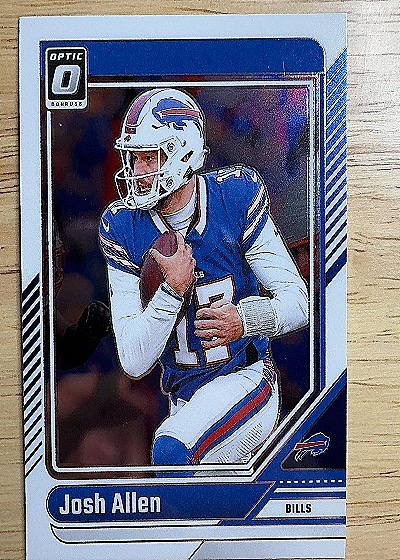 2024 Donruss Optic #19 Josh Allen — front
