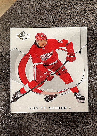 2024 Upper Deck SP #92 Moritz Seider — front