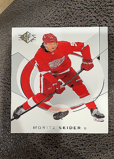 2024 Upper Deck SP #N/A Moritz Seider — front