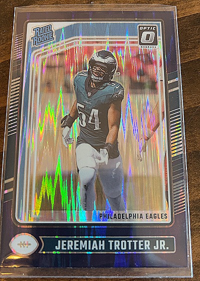 2024 Donruss Optic #250 Jeremiah Trotter Jr. — front