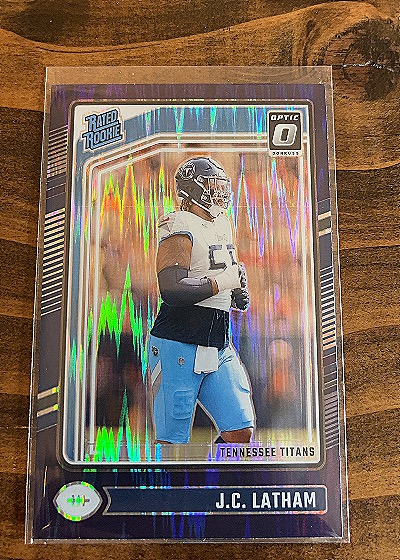 2024 Donruss Optic #N/A J.C. Latham — front