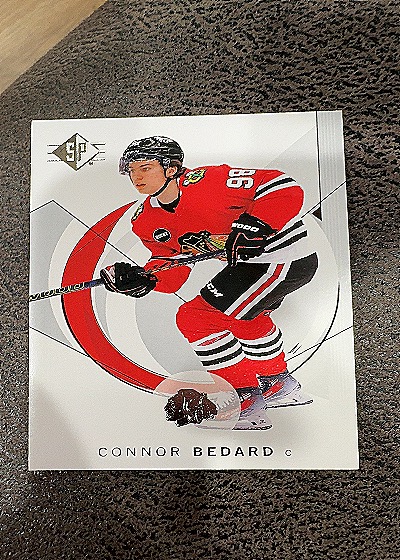 2024 Upper Deck SP #10 Connor Bedard — front