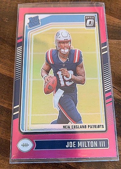 2024 Panini Donruss Optic #255 Joe Milton III — front
