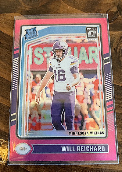 2024 Panini Donruss Optic #297 Will Reichard — front