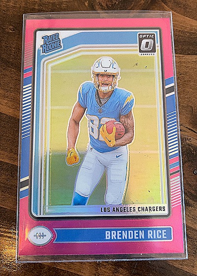 2024 Donruss Optic #213 Brenden Rice — front