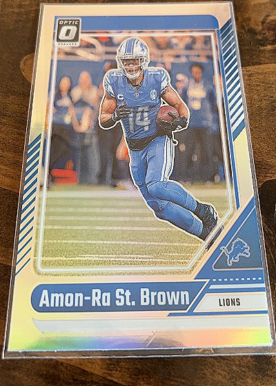 2024 Panini Donruss Optic #66 Amon-Ra St. Brown — front