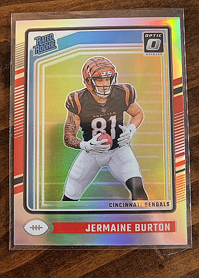 2024 Panini Donruss Optic #251 Jermaine Burton — front