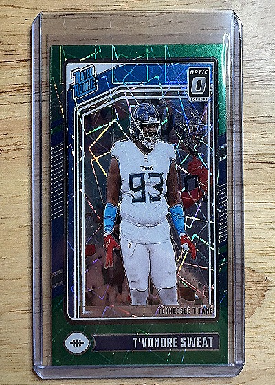 2024 Panini Donruss Optic #N/A T'Vondre Sweat — front