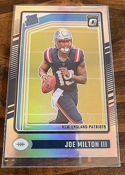 2024 Panini Donruss Optic #255 Joe Milton III — front