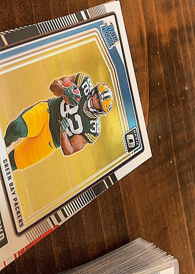 2021 Panini Donruss Optic #N/A AJ Dillon — front