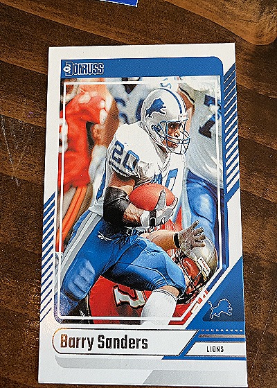 2024 Donruss #266 Barry Sanders — front