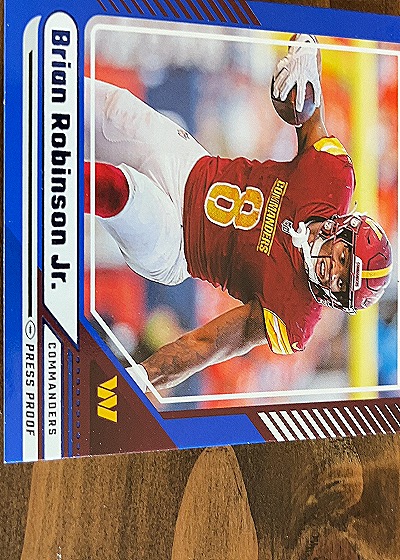 2024 Panini Donruss #N/A Brian Robinson Jr. — front