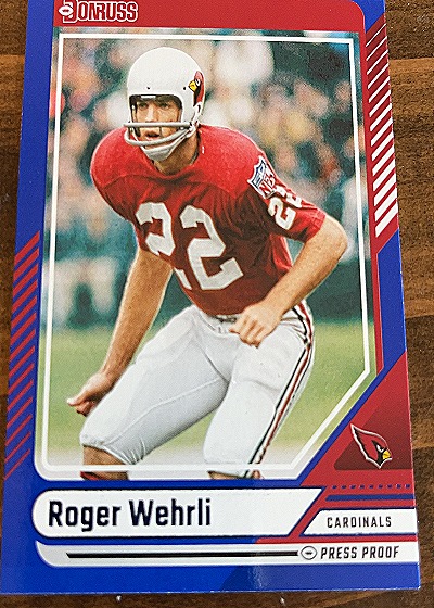 2024 Donruss #203 Roger Wehrli — front
